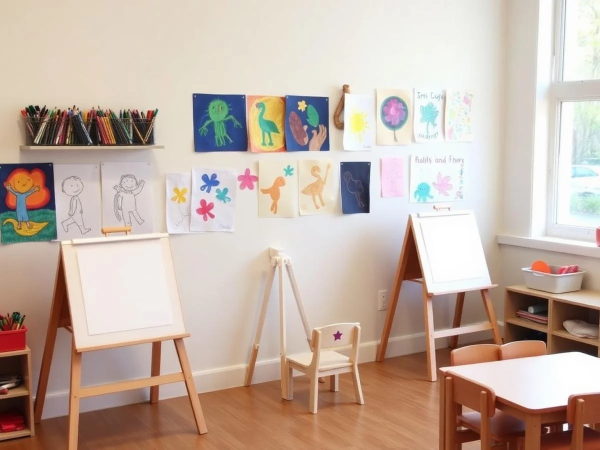 Preschool classroom space